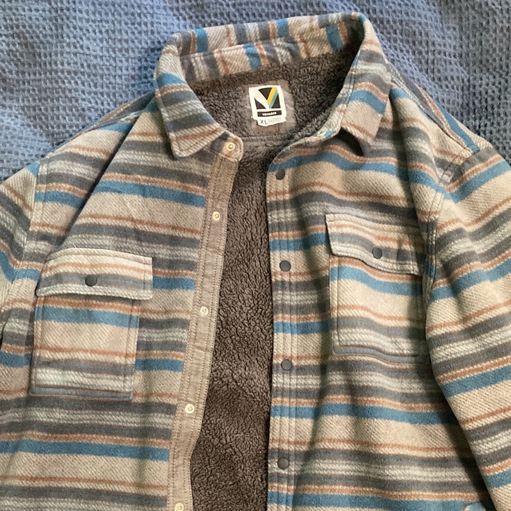 Voyager Fleece Button Up Sweater